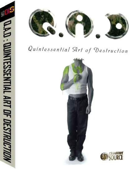 Qad - Quintessential Art Of Destruction — box-3D (EU)