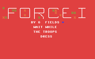 Force I — sstitle (WOR)