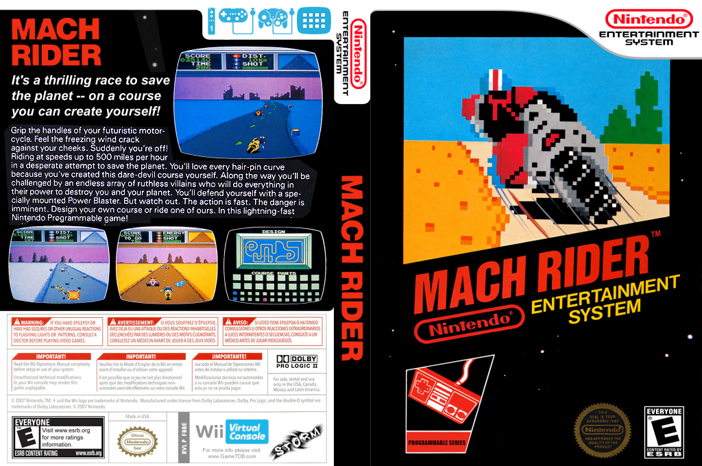 Mach Rider — box-texture (US)