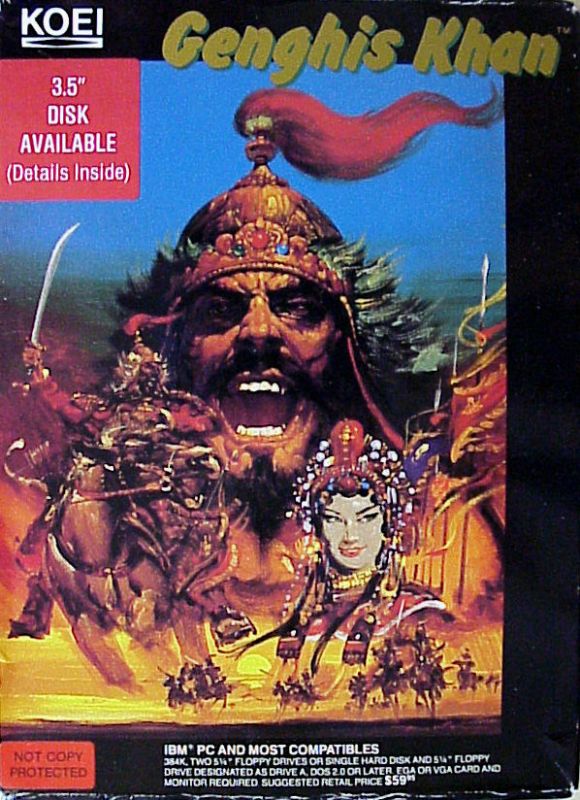 Genghis Khan box art