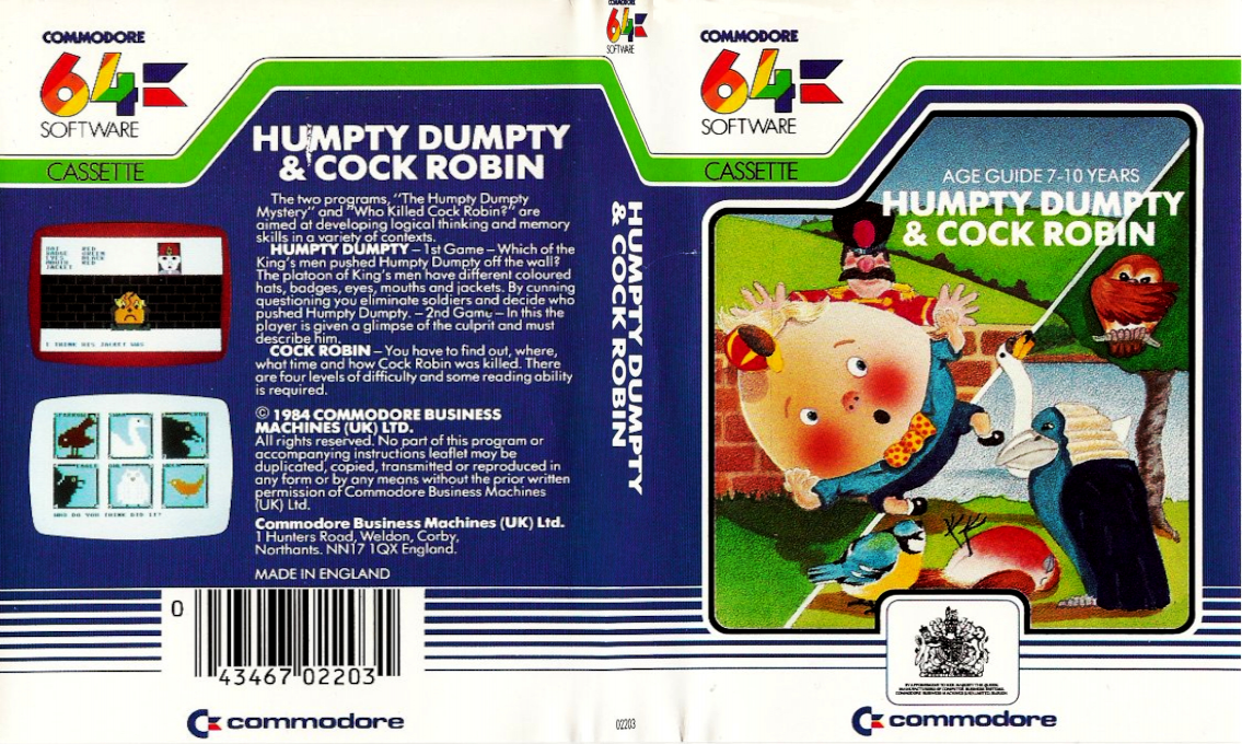 Humpty Dumpty Mystery — box-texture (EU)