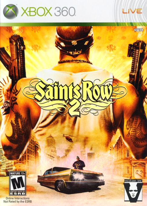 Saints Row 2 box art
