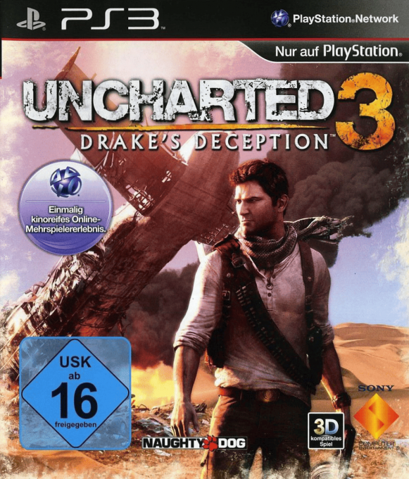 Uncharted 3 - Drake's Deception — box-2D (DE)