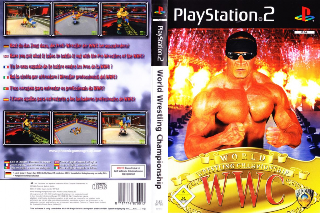 Wwc - World Wrestling Championship — box-texture (DE)