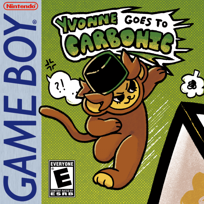 Yvonne Goes to Carbonic box art