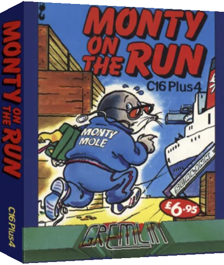 Monty On The Run — box-3D (EU)