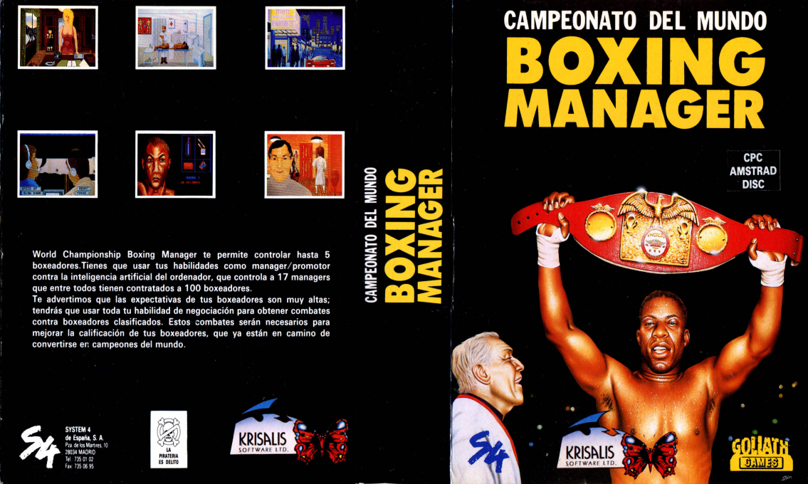 World Championship Boxing Manager — box-texture (SP)