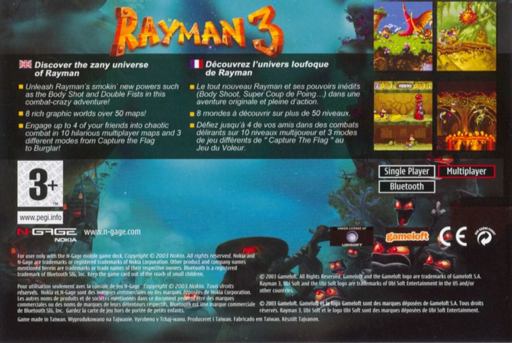 Rayman 3 — box-2D-back (EU)