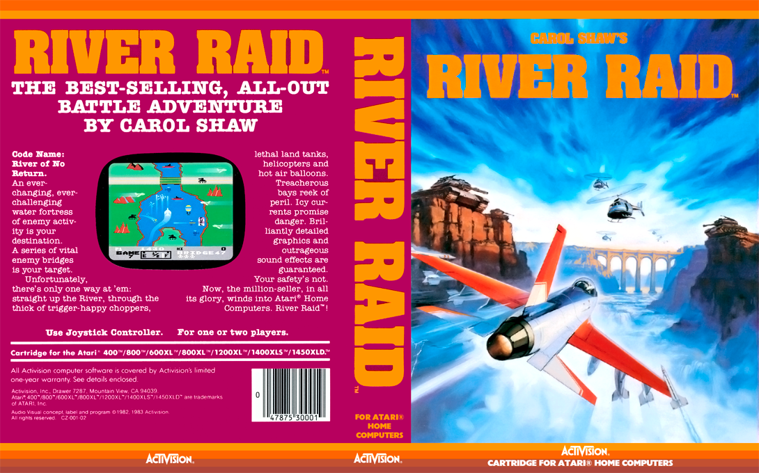 River Raid — box-texture (US)