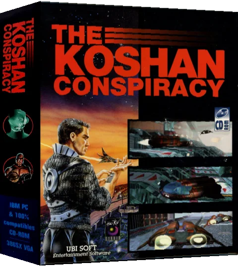 Koshan Conspiracy, The — box-3D (EU)