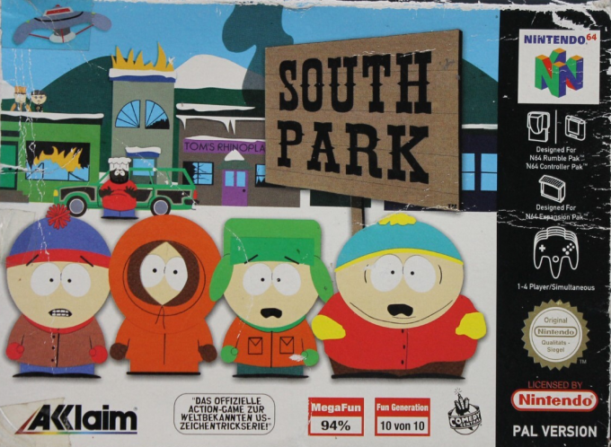 South Park — box-2D (DE)
