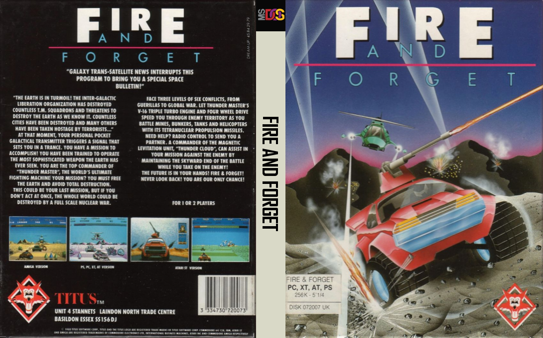 Fire And Forget — box-texture (EU)