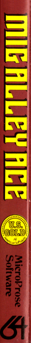 Mig Alley Ace — box-2D-side (WOR)