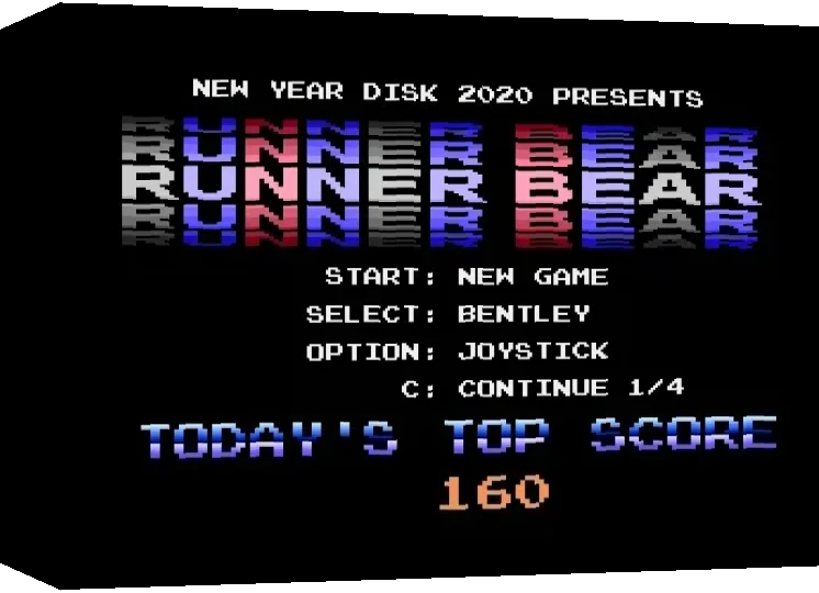 Runner Bear — box-3D (WOR)
