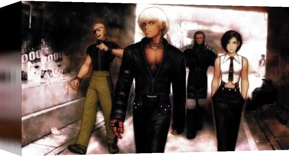 The King of Fighters 2000 — box-3D (WOR)