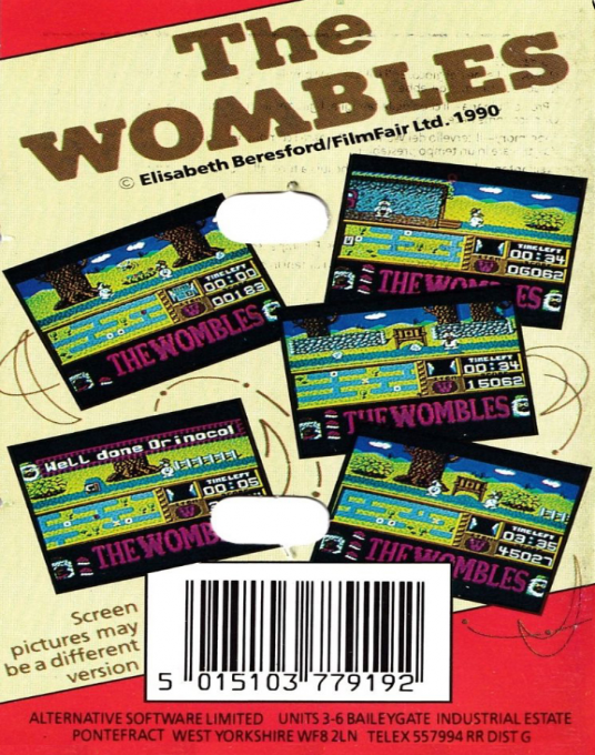 The Wombles — box-2D-back (EU)