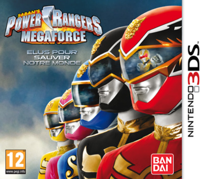 Power Rangers Megaforce — box-2D (FR)