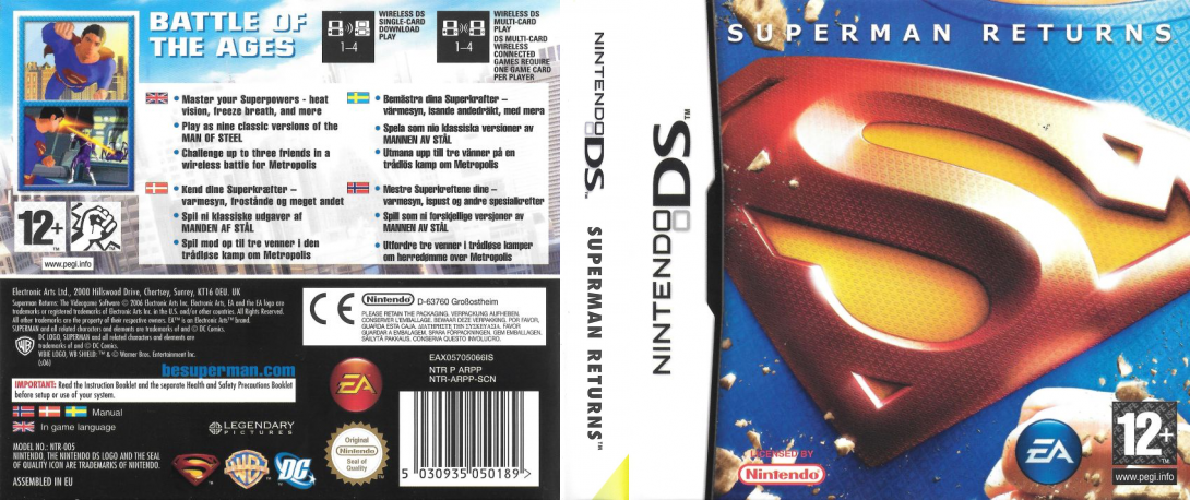 Superman Returns — box-texture (EU)
