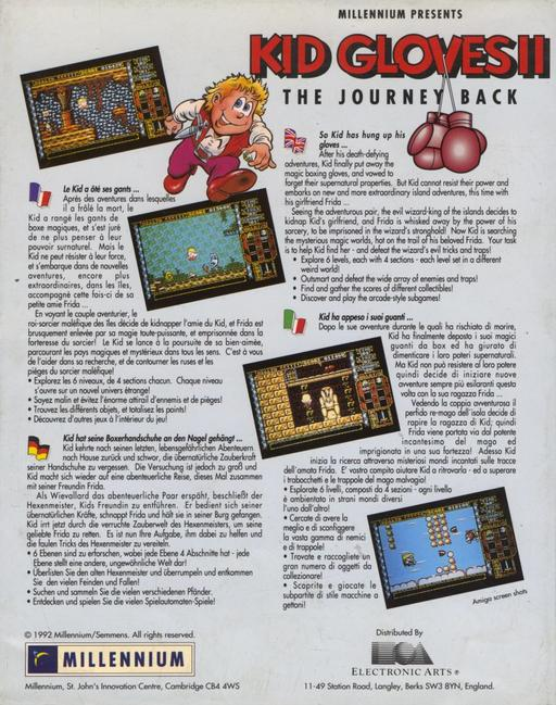 Kid Gloves II - The Journey Back — box-2D-back (WOR)