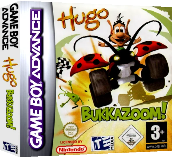 Hugo - Bukkazoom! — box-3D (EU)