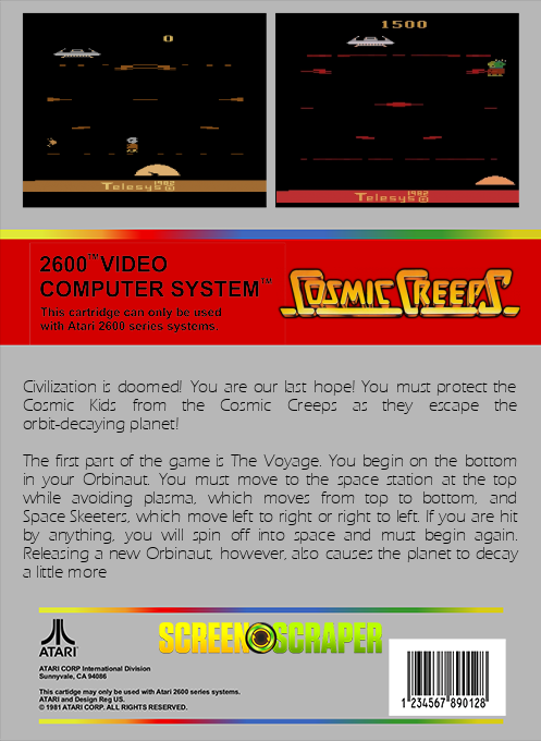 Cosmic Creeps — box-2D-back (SS)