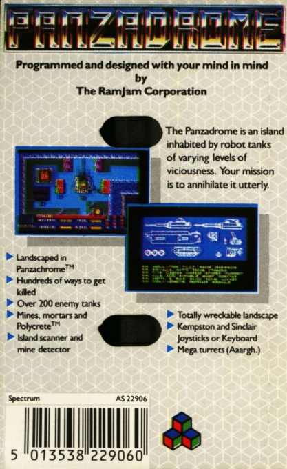 Panzadrome — box-2D-back (EU)