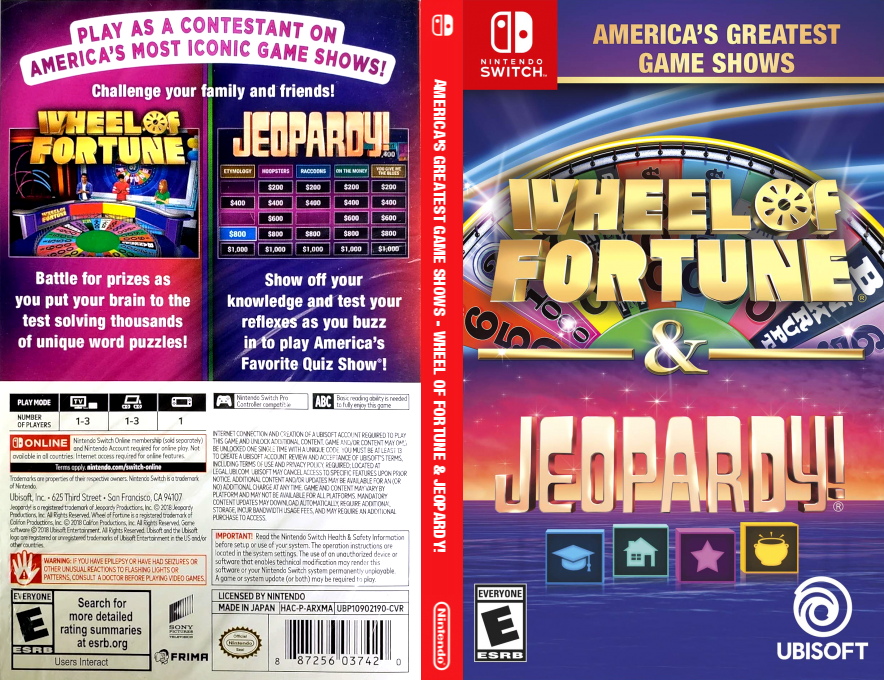 Wheel Of Fortune — box-texture (US)