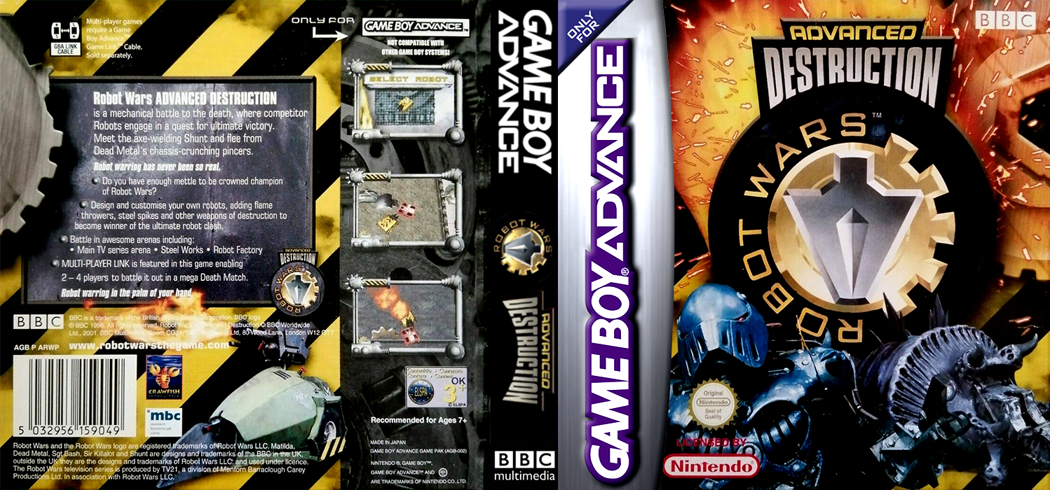 Robot Wars - Advanced Destruction — box-texture (EU)