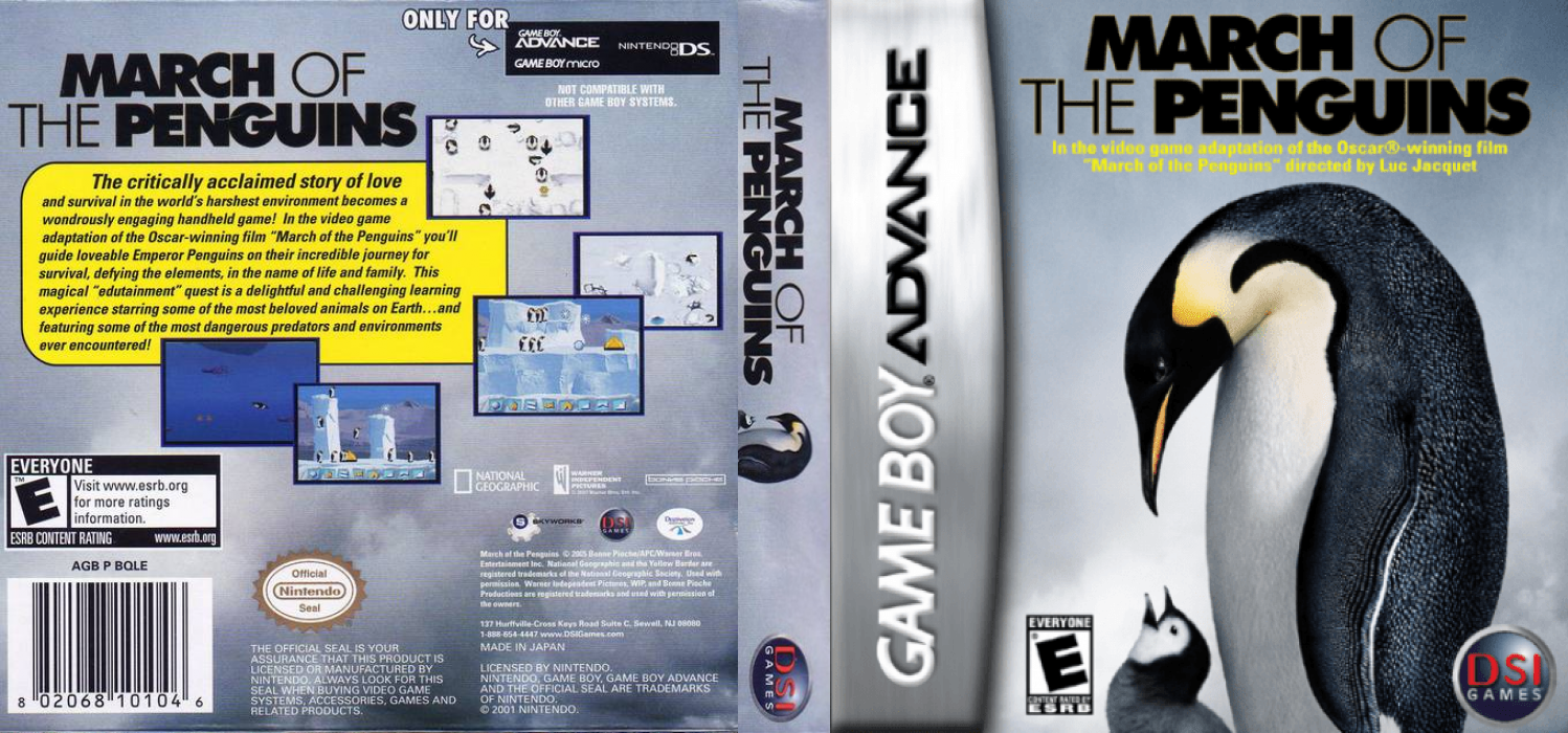 March Of The Penguins — box-texture (US)