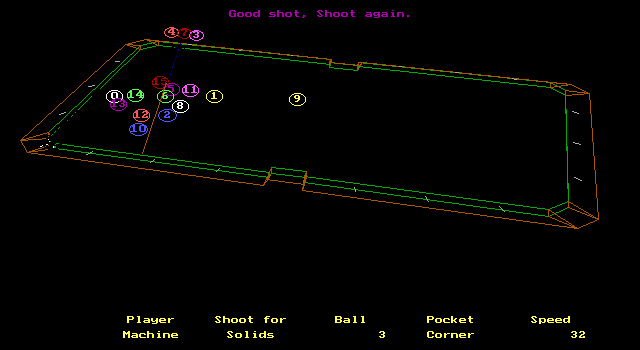 Jim Kobbe's Pool Game In 3d — ss (WOR)