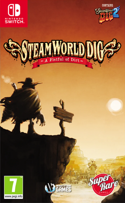 SteamWorld Dig - Fistful of Dirt box art
