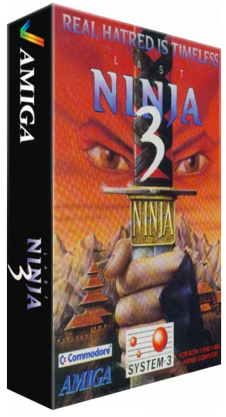 Last Ninja 3 — box-3D (WOR)