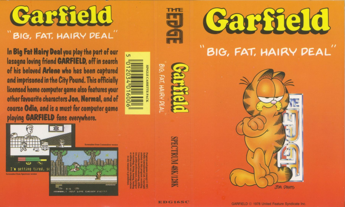 Garfield - Big, Fat, Hairy Deal — box-texture (EU)