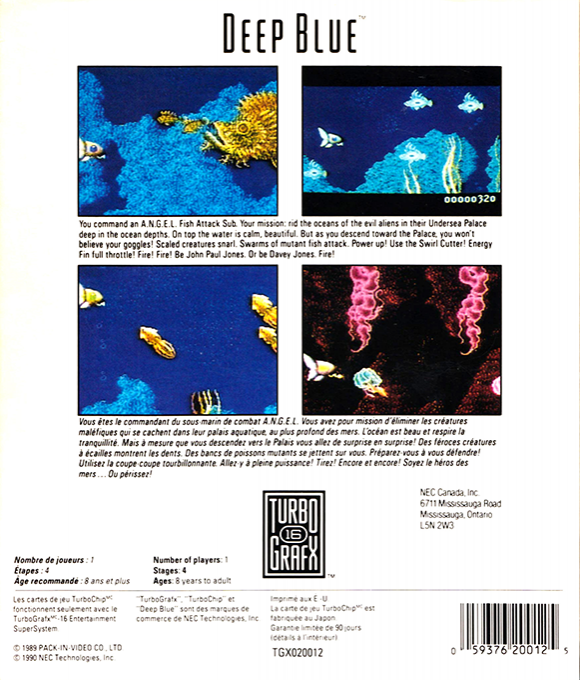 Deep Blue - Kaitei Shinwa — box-2D-back (US)