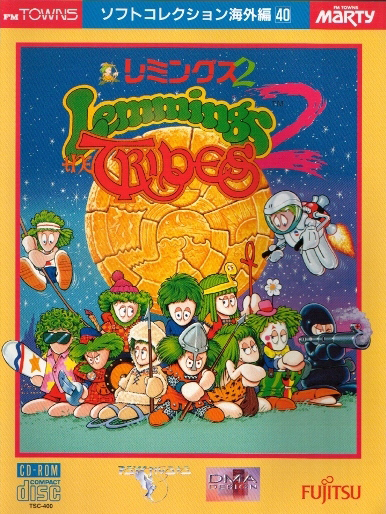 Lemmings 2 - The Tribes box art