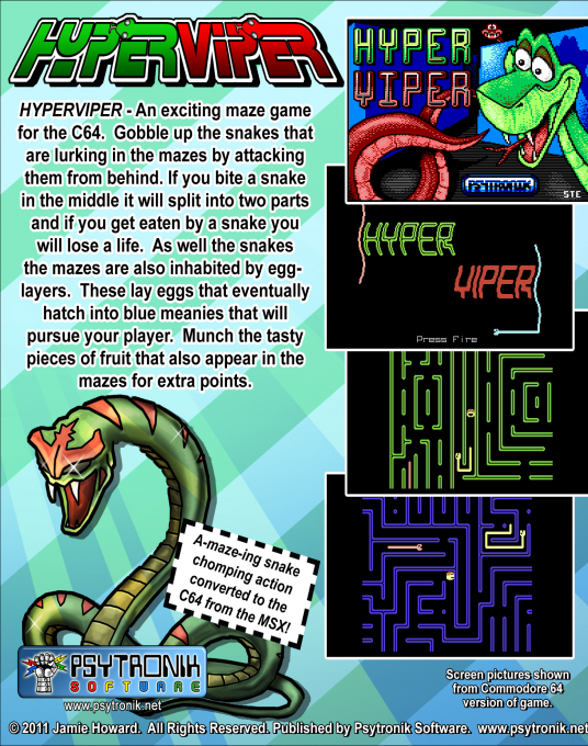 Hyper Viper — box-2D-back (WOR)