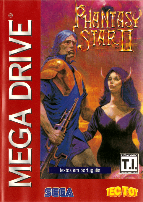 Phantasy Star 2 — box-2D (BR)