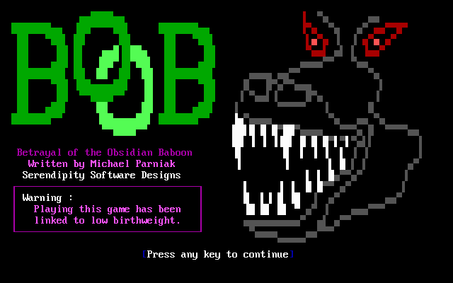 Betrayal of the Obsidian Baboon box art