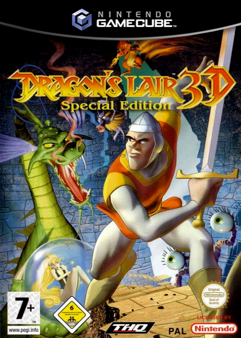 Dragon's Lair 3D - Special Edition — box-2D (FR)