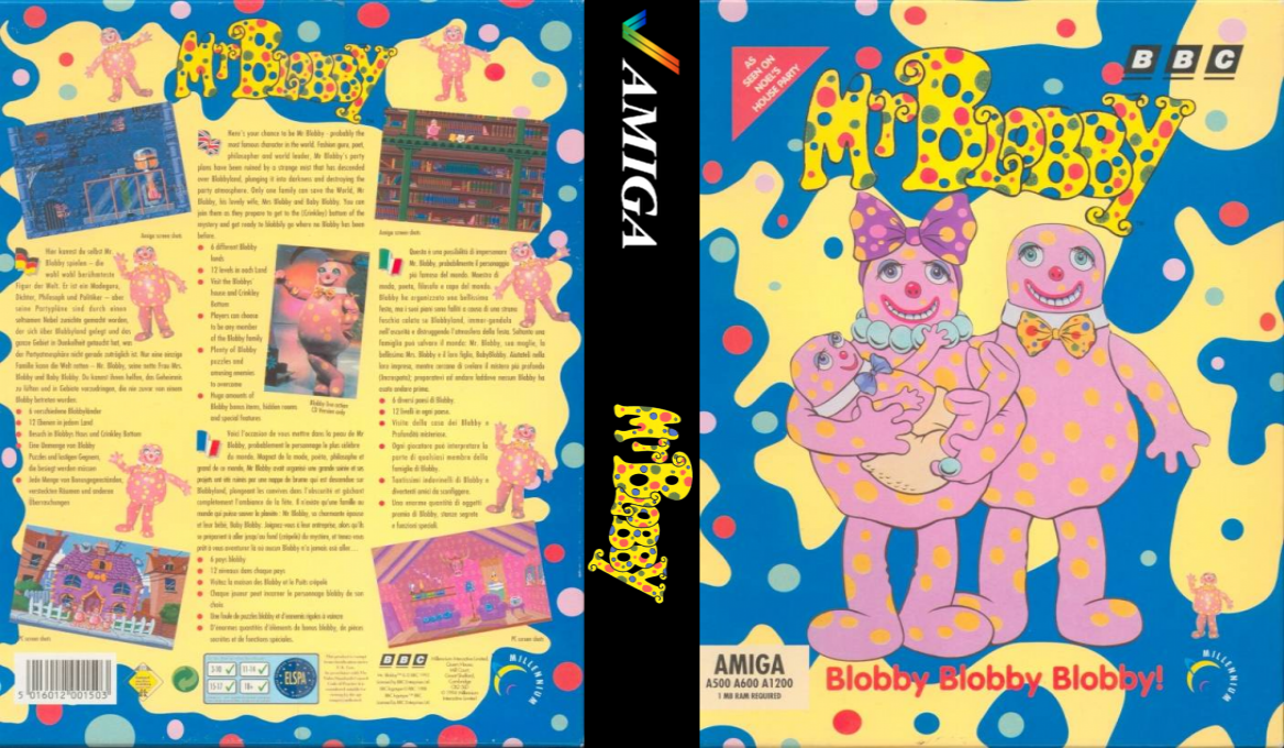 Mr Blobby — box-texture (EU)