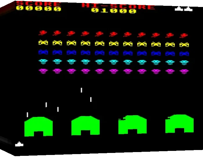 Space Intruders — box-3D (WOR)