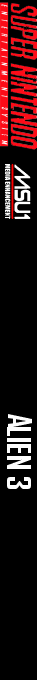 Alien 3 — box-2D-side (US)
