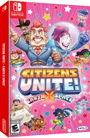 Citizens Unite! - Earth X Space — box-3D (US)
