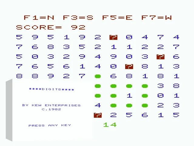 Digits — mixrbv2 (WOR)