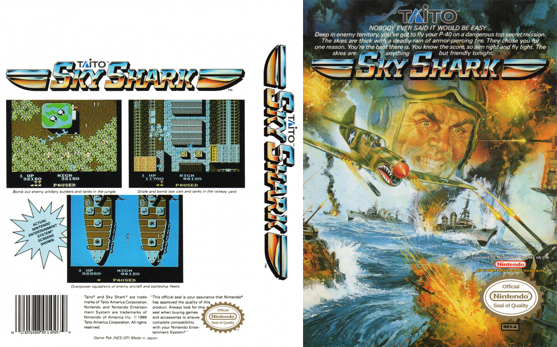 Sky Shark — box-texture (US)