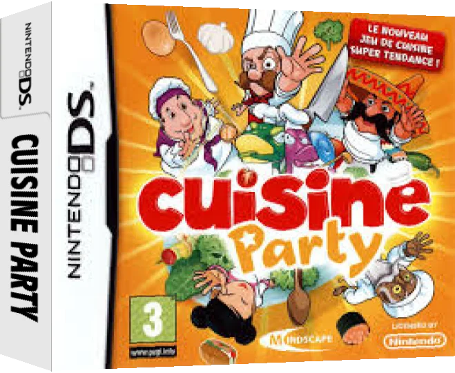 Cuisine Party — box-3D (EU)