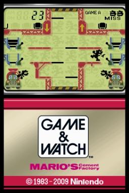 Game and Watch - Mario's Cement Factory — ss (WOR)