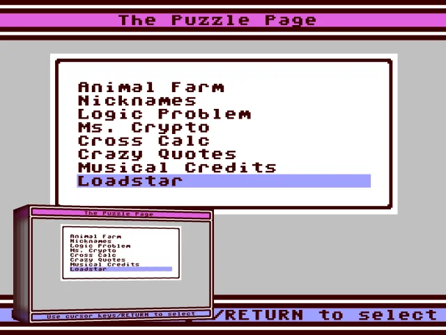 The Puzzle Page #133 — mixrbv2 (WOR)