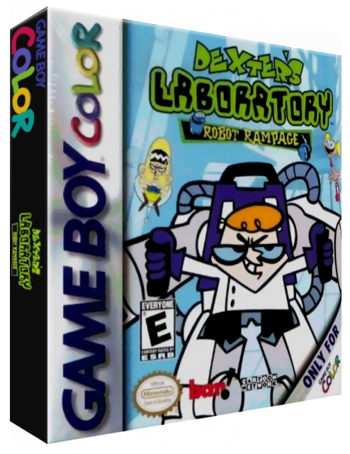 Dexter's Laboratory : Robot Rampage — box-3D (US)