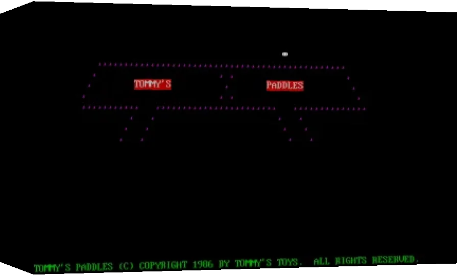 Tommy's Paddles — box-3D (WOR)